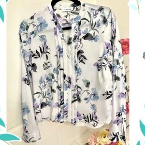 Calvin Klein floral blouse